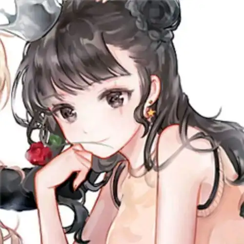 闺蜜头像动漫两人一人一