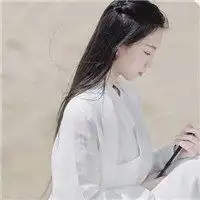  女生头像侧影古风真人微信头像图片大全