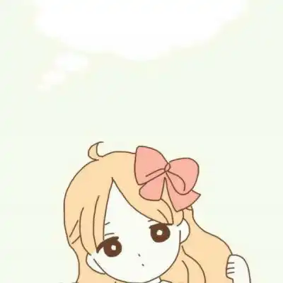  少女心头像粉色小清新真人和二次元女生头像