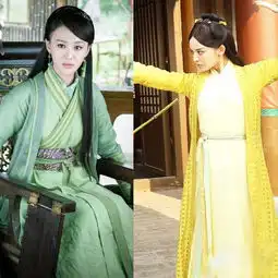  郑爽古力娜扎古装造型pk谁才是古装美女