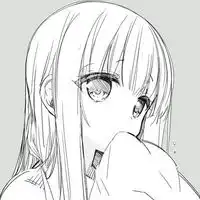 动漫头像女生侧脸唯美
