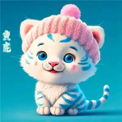 最近新款超火的十二生肖头像图片,萌萌哒十二生肖微信头像
