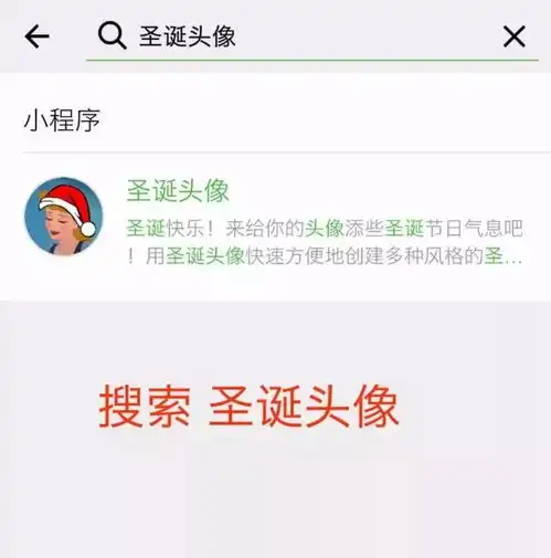  微信官方给我头像戴圣诞帽