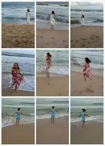  少年美少女闺蜜三人飞往三亚出游攻略