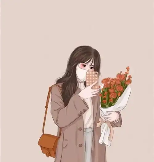  戴口罩头像