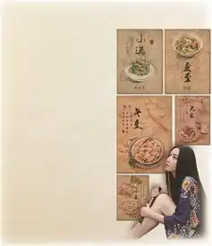  才女手绘24节气美食图画美人亦美