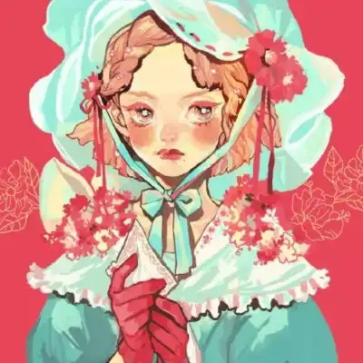  苏瓷唯美动漫女头气质精致唯美清新动漫少女