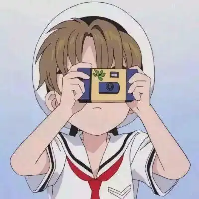  小樱小狼情头一左一右魔卡少女樱情侣头像高清图片