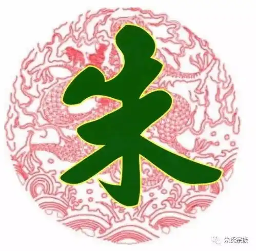  霸气朱字竟然如此漂亮朱氏宗亲赶紧收下