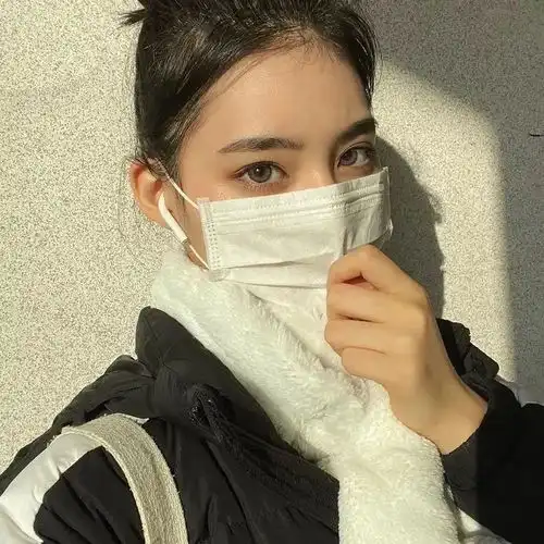 口罩头像图片大全图集可