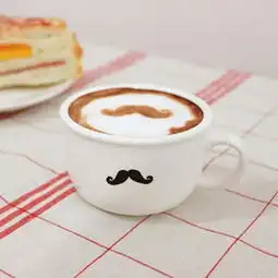  yizi雨滴系列陶瓷杯马克杯水杯胡子小杯4款