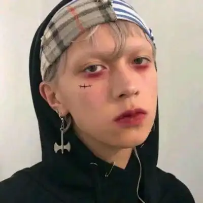  欧美陈涵搞怪两颗坠落的星男生头像我要个性网