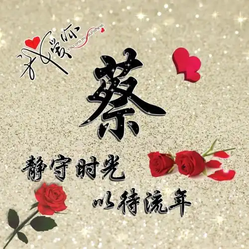  微信头像可能暴露了你的性格,39张微信姓氏头像,有你的姓氏吗