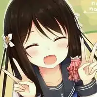  爱笑的头像动漫女生爱笑笑容头像