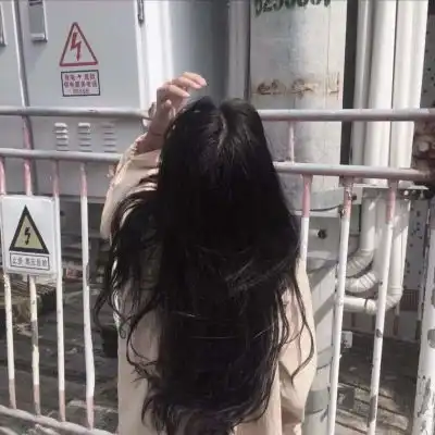  背影可爱女头清纯少女背影图片头像