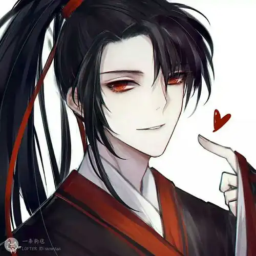  请问有没有动漫的扎高马尾的男生图片