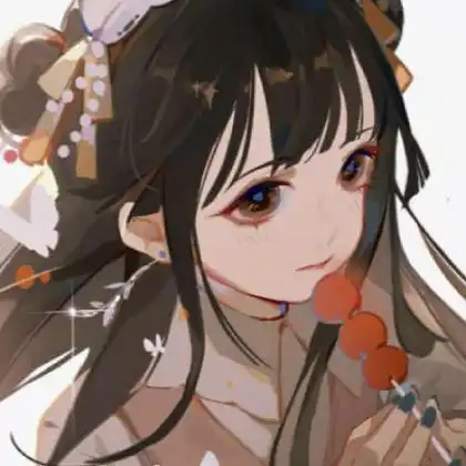 女生头像萌笑古风