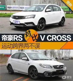  帝豪rs对比东南vcross运动与跨界的碰撞