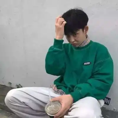  微信头像绿色高清图片淡雅头像