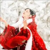  古风真人闺蜜头像一对两张微信头像图片大全