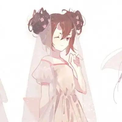 闺蜜头像动漫两人一人一