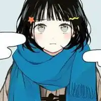  带着发夹的漫画头像带发夹的动漫女生头像