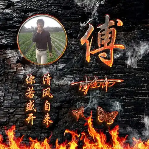  火焰霸气姓氏头像,猛虎战狼为你助阵,足足15张壁纸