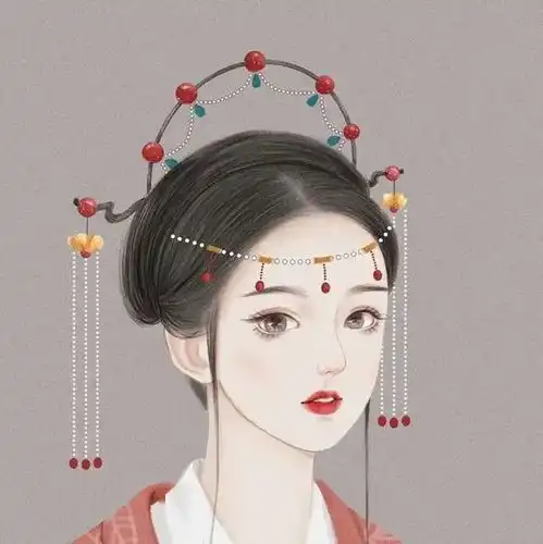  12星座十二星座系列的古风女生动漫头像