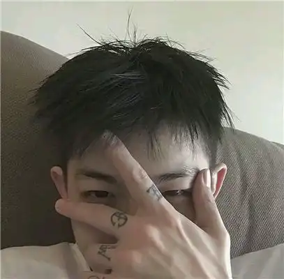  性感霸气潮流男生头像男生qq小清新头像