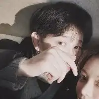 夫妻专用一人一半头像黑
