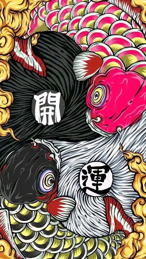  壁纸抖音最近非常火的国潮风高清壁纸下载原创不易多多支持
