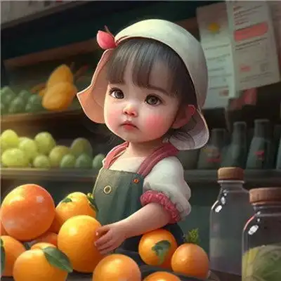  2023最火的职业头像可爱萌娃小孩子