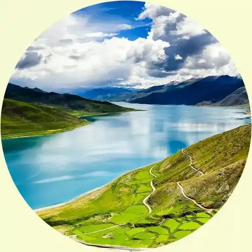  微信头像山青水秀,碧海蓝天,如诗如画,美丽的大自然