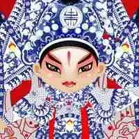  q版京剧萌萌哒头像