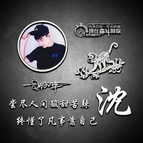  你的微信头像该换新了,38张新款特效姓氏头像送你,带走不客气