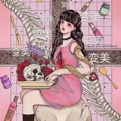 头像女图片卡通新年