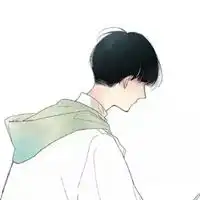  卡通冷淡背影男士伤感头像