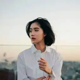  短发高冷气质女生头像韩版女生冷酷气质范