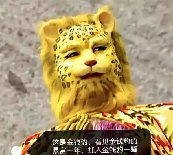  金钱豹火了,这届网友多有才这个梗必定在过年之际大火