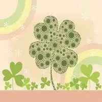  四叶幸运花微信头像