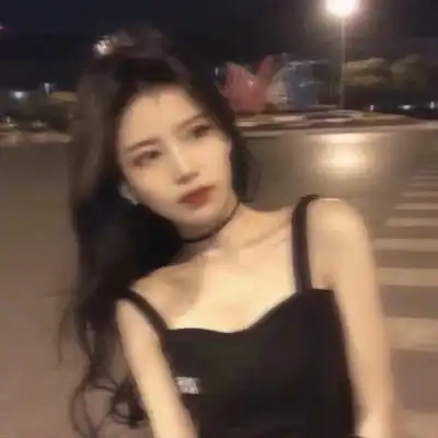  ins原宿风遮挡女生头像