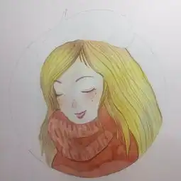  教你画独一无二水彩手绘头像