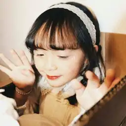  小女孩萌萌哒闺蜜头像一对两张四人五人同一人