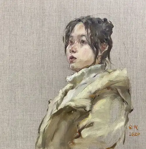  天水艺术琴姐色彩肖像见证美院正统