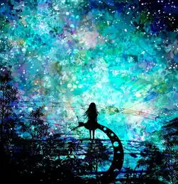  二次元意境唯美风图片