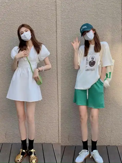  戴口罩都好看的夏日穿搭,摆脱平凡,普通女性也能美出新高度