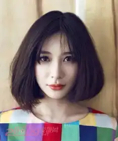  夏季波波头发型打造清爽短发look