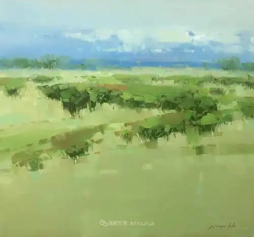  简单而又清新,漂亮的笔触旅美亚美尼亚画家瓦赫耶雷米扬油画欣赏