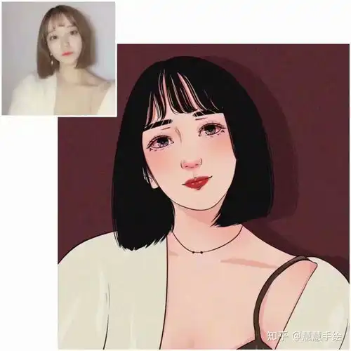 头像图片女卡通气质唯美