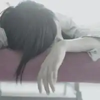  古风白衣美女图片